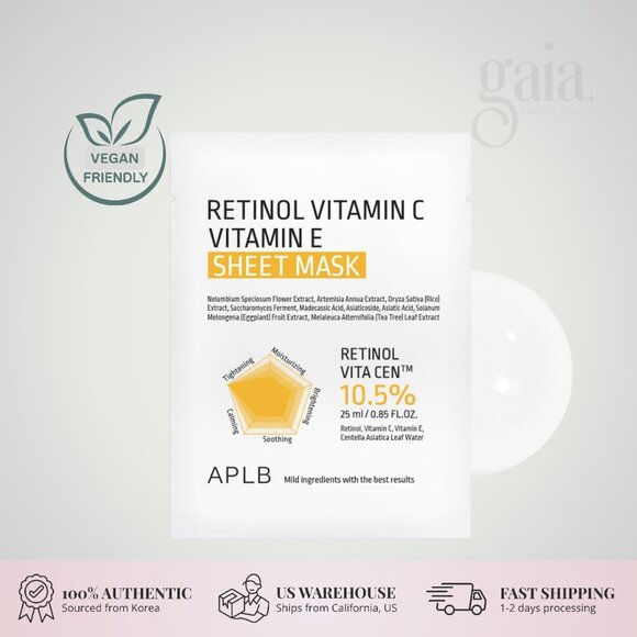 APLB Collagen EGF Peptide Sheet Mask 25ml (4 Sheets) – Firming Hydrating Care - Picture 2 of 2